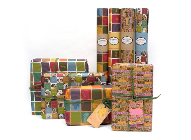 Paper Girl Design - Wrapping Paper for Pet Lovers
